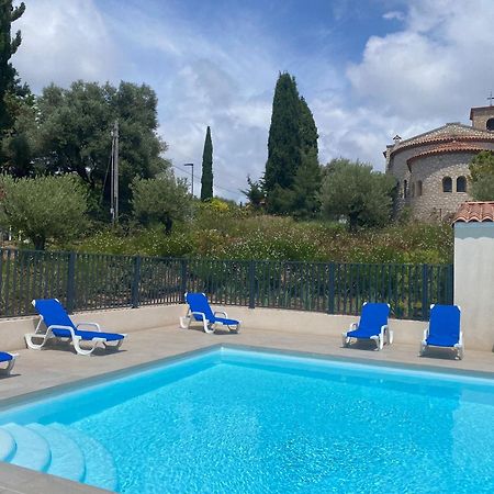 Studio Avec Parking Prive, Piscine Plage 300M Antibes Eksteriør billede